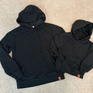 Mommy & Me Little Bipsy Black Revival Hoodies Set